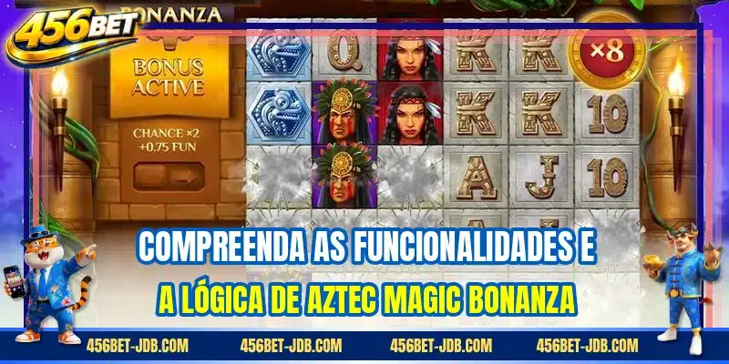 Compreenda as funcionalidades e a lógica de Aztec Magic Bonanza