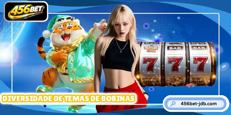 Diversidade de temas de bobinas