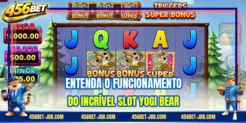 Entenda o funcionamento do incrível slot Yogi Bear