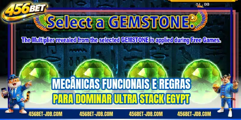 Mecânicas funcionais e regras para dominar Ultra Stack Egypt