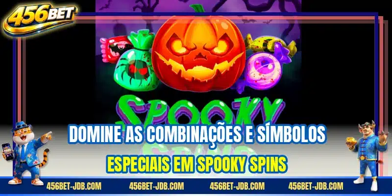 Domine as combinações e símbolos especiais em Spooky Spins