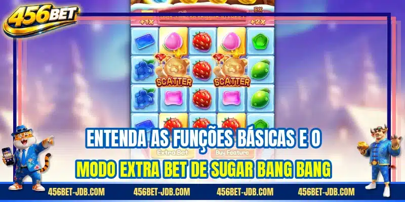 Entenda as funções básicas e o modo extra bet de Sugar Bang Bang