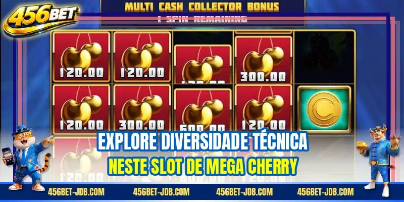 Explore diversidade técnica neste slot de Mega Cherry