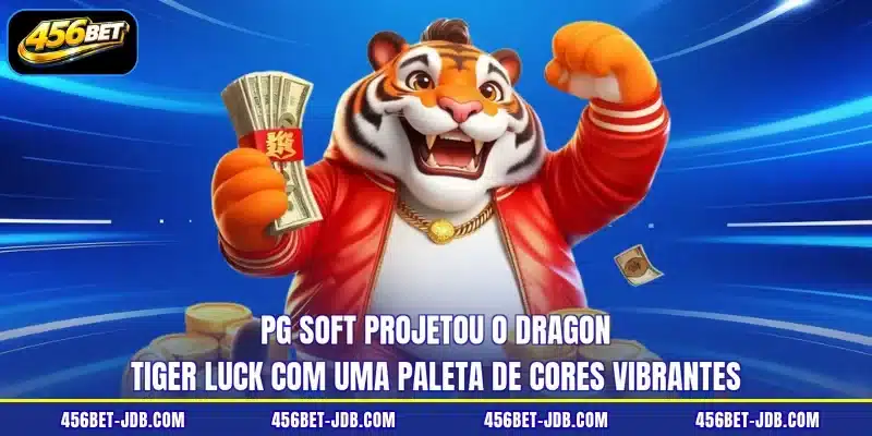 PG Soft projetou o Dragon Tiger Luck com uma paleta de cores vibrantes
